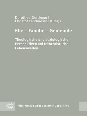 cover image of Ehe--Familie--Gemeinde